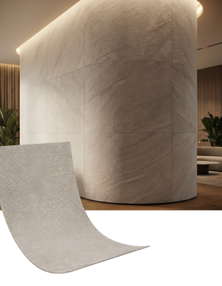 Flexible Stone — acabado alternativo